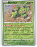 Maractus Reverse Holo Uncommon SV09: Journey Together 008/159 NM