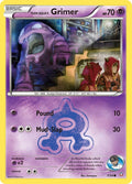 Team Aqua's Grimer Common Double Crisis 7/34 LP