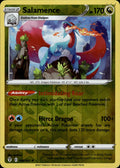 Salamence Reverse Holo Holo Rare SWSH07: Evolving Skies 109/203 NM