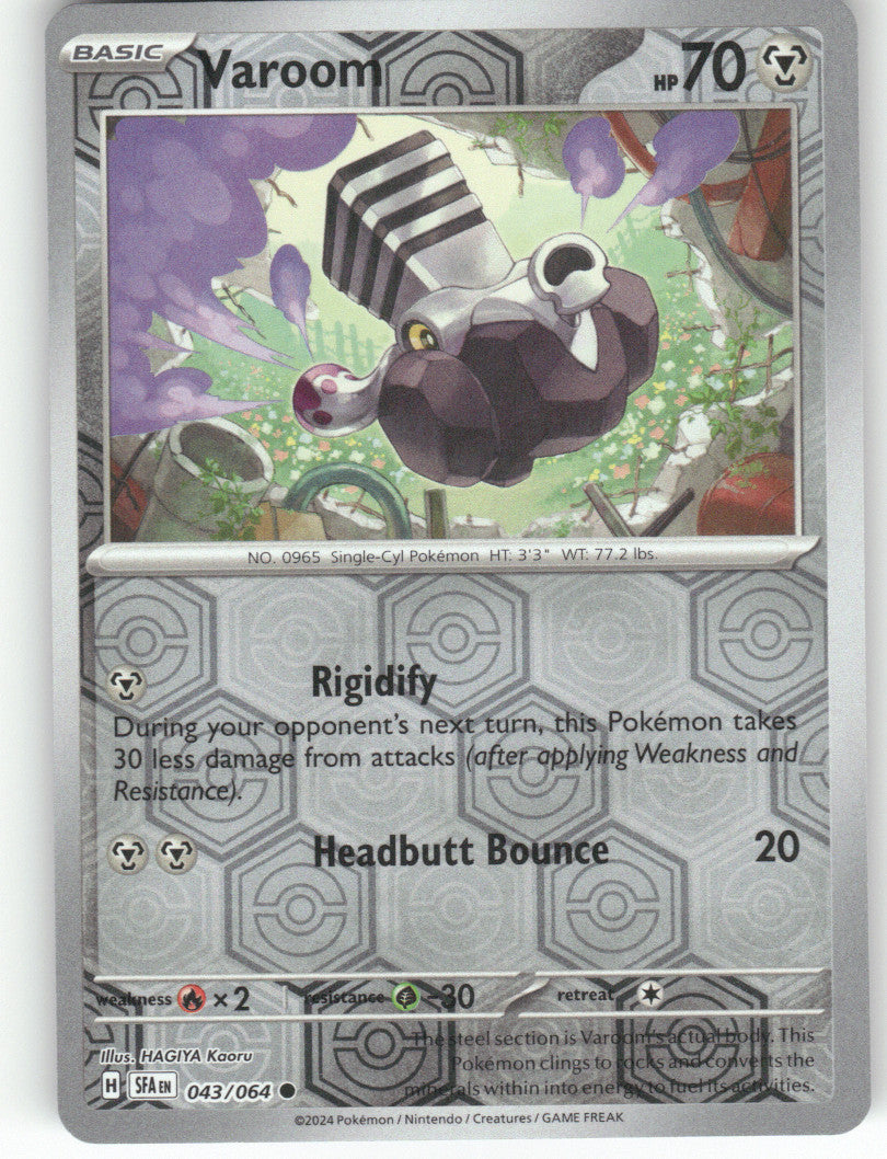 Varoom Reverse Holo Common SV: Shrouded Fable 043/064 NM