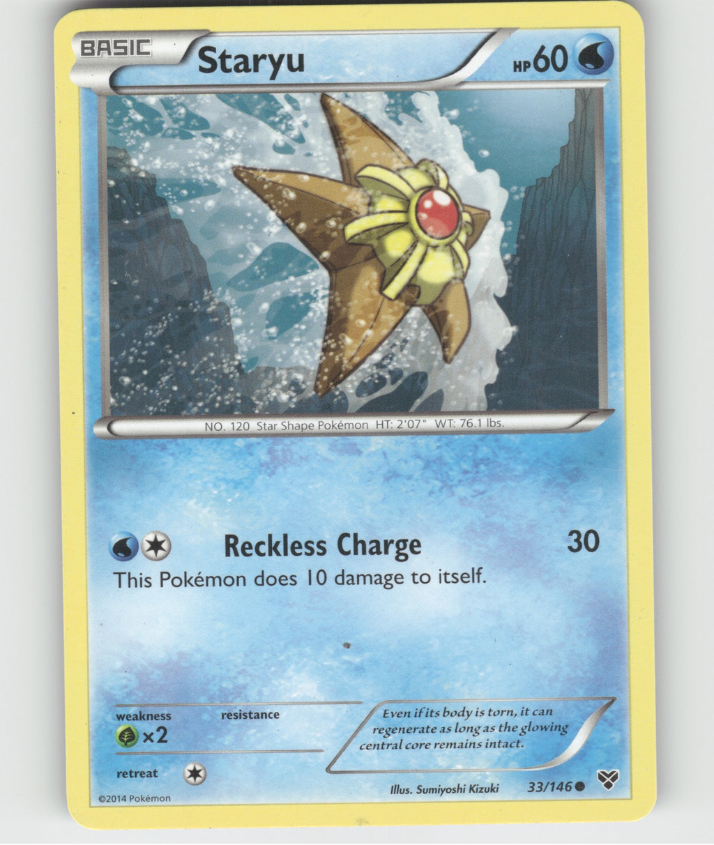 Staryu Common XY Base Set 33/146 LP