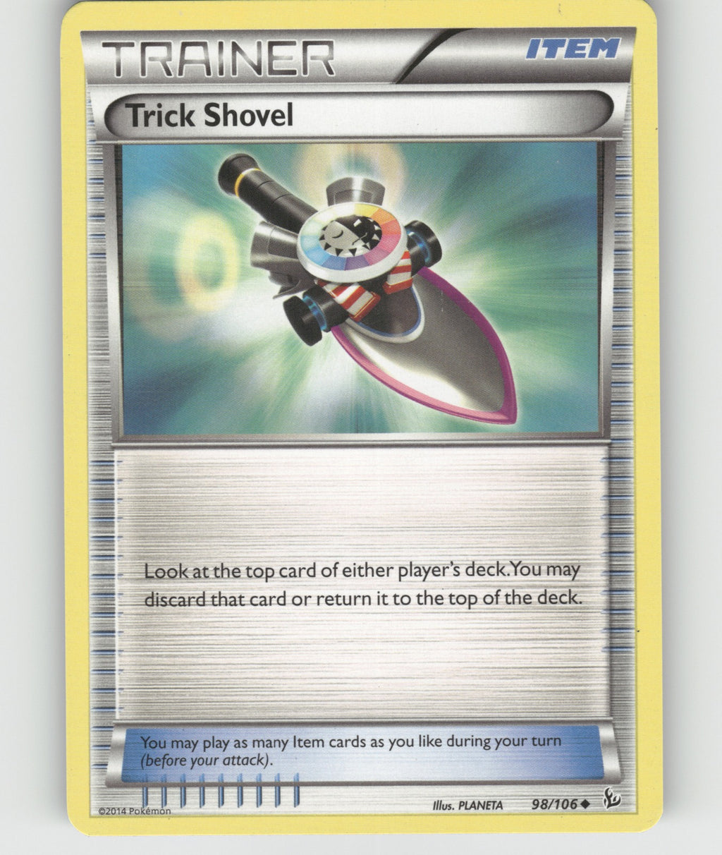Trick Shovel Uncommon XY - Flashfire 98/106 NM