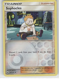 Sophocles Reverse Holo Uncommon SM - Burning Shadows 123/147 NM
