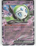 Meloetta ex Holo Double Rare SV: Black Bolt 044/086 NM