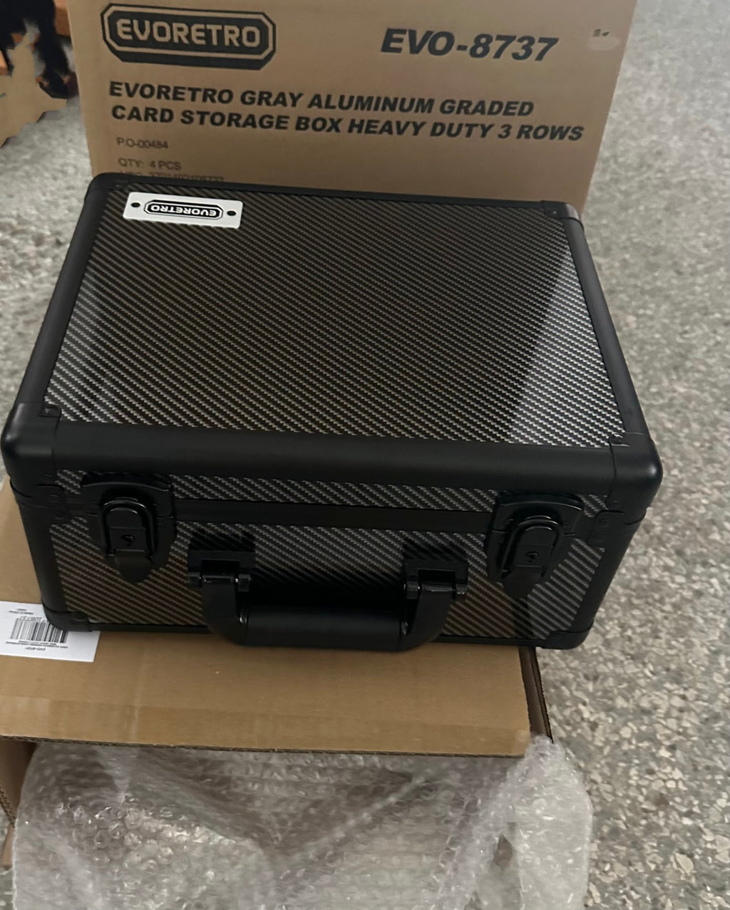 EVORETRO Aluminum Graded Case with Key System
