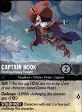 Captain Hook - Thinking a Happy Thought Cold Foil Rare The First Chapter 175/204