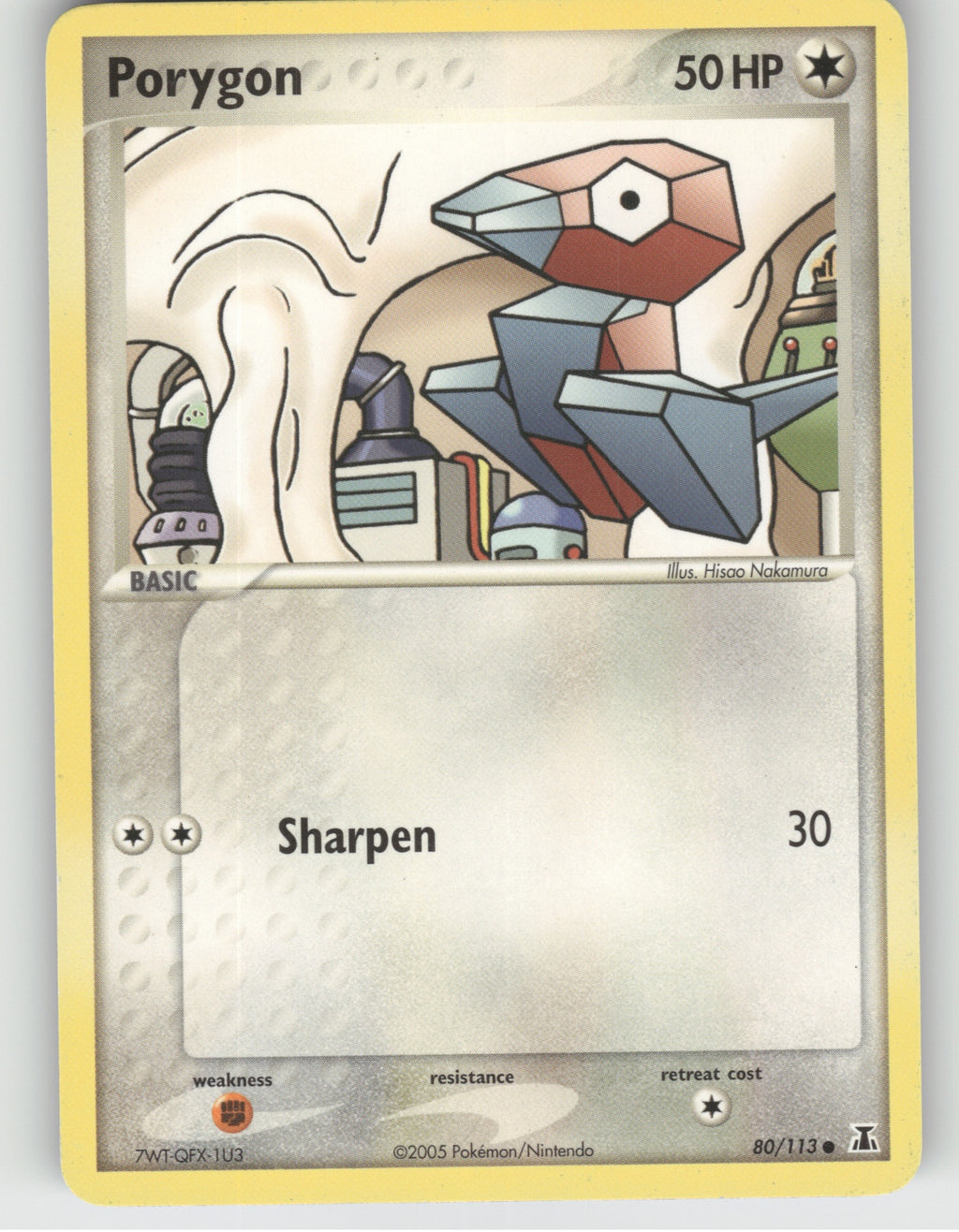 Porygon Common EX Delta Species 80/113 NM