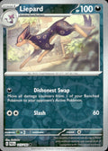Liepard Reverse Holo Common SV04: Paradox Rift 115/182 NM