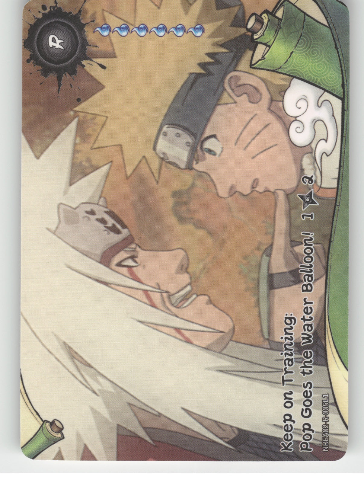Keep On Training: Pop Goes The Water Balloon!\n1/2 Base R Earth Scroll Series 2 front