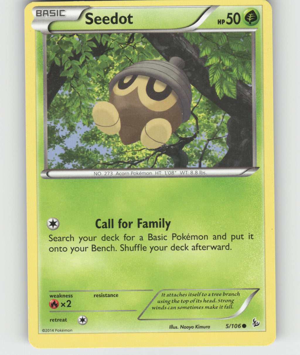 Seedot Common XY - Flashfire 5/106 NM