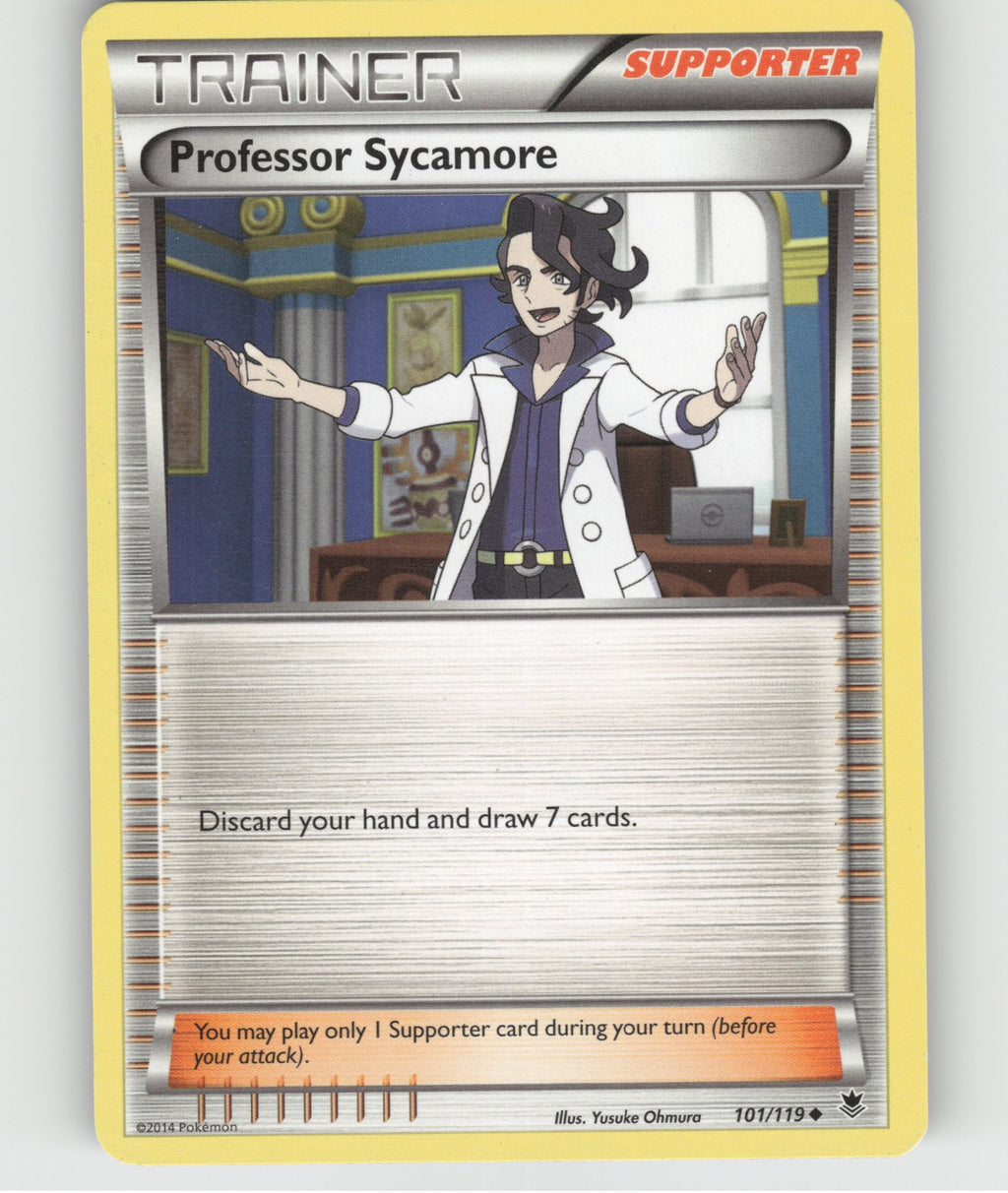 Professor Sycamore Uncommon XY - Phantom Forces 101/119 NM