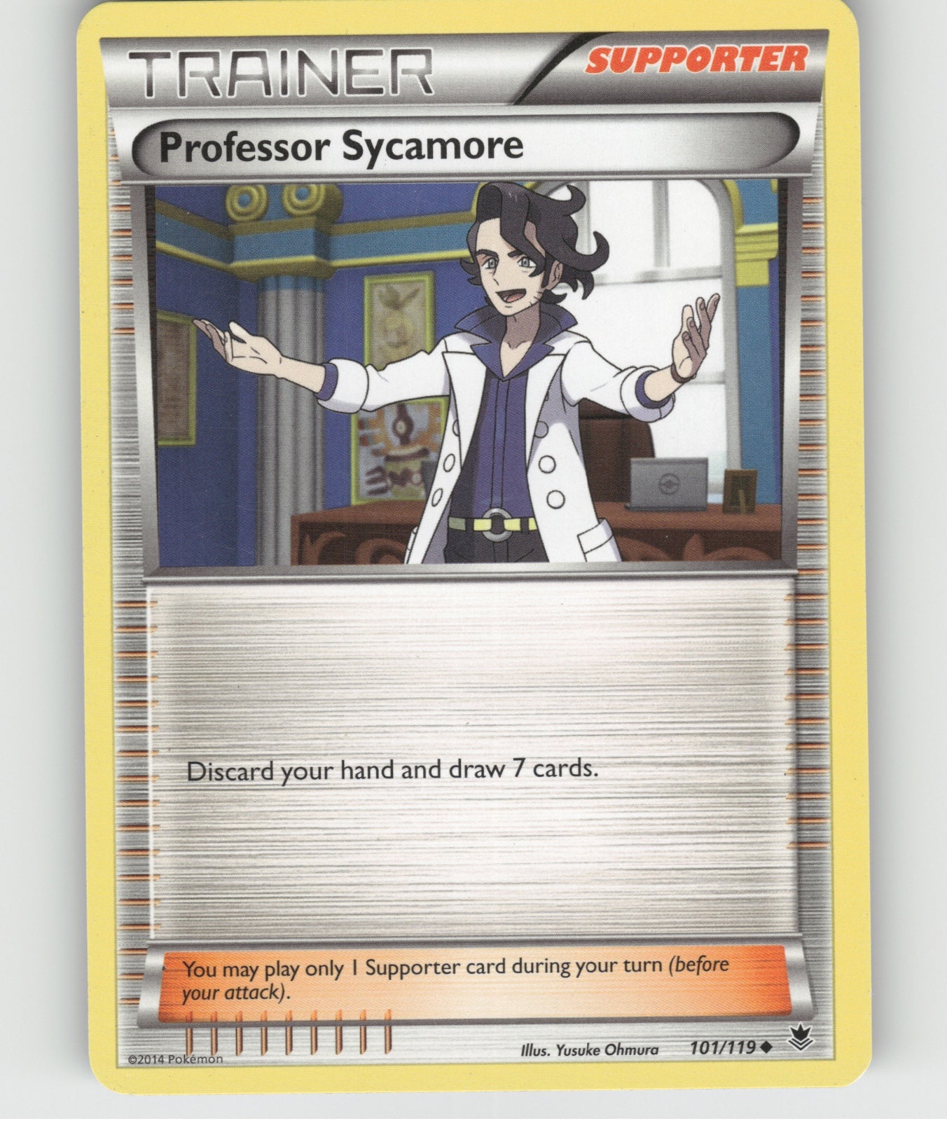 Professor Sycamore Uncommon XY - Phantom Forces 101/119 NM