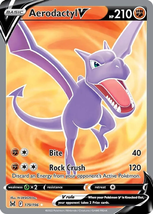 Aerodactyl V (Full Art) - SWSH11: Lost Origin (SWSH11)