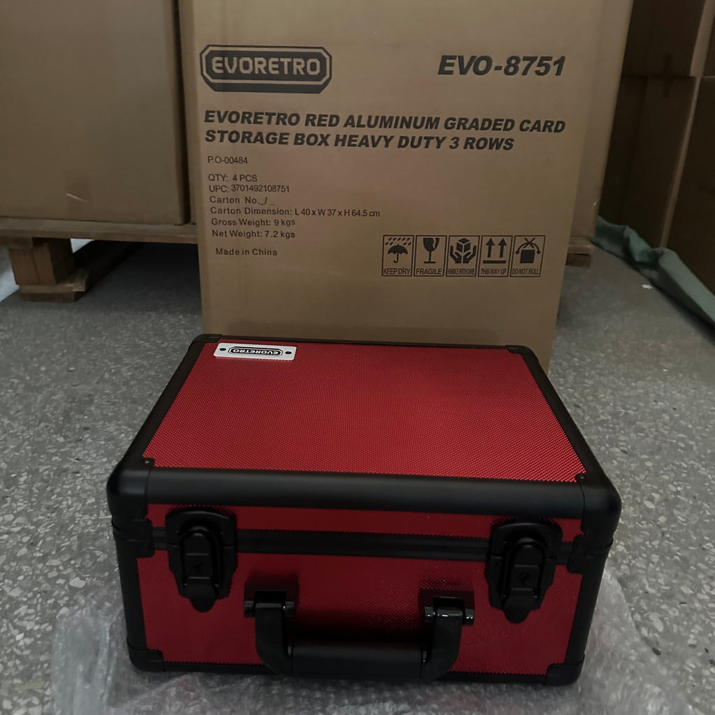 EVORETRO Aluminum Graded Case with Key System