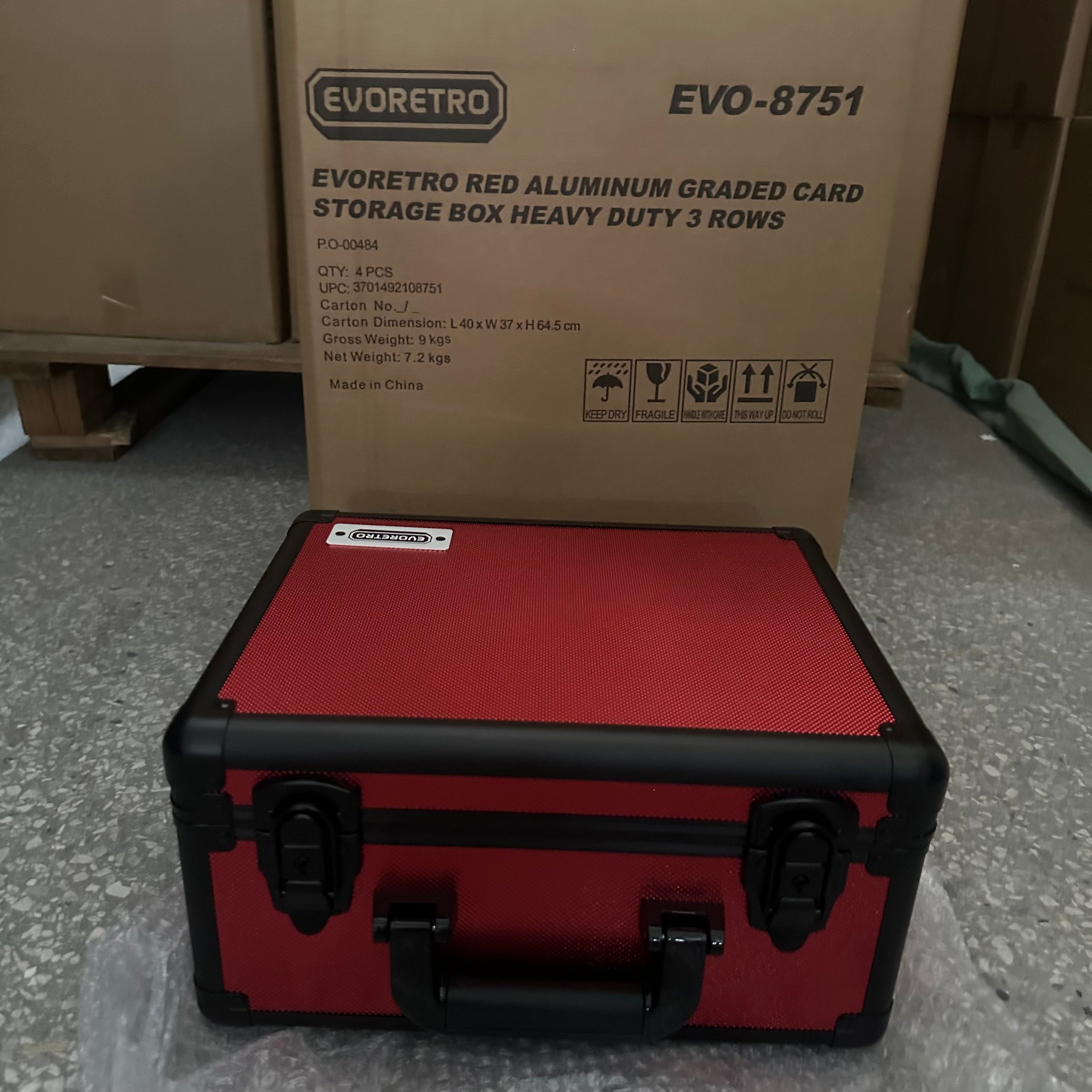 EVORETRO Aluminum Graded Case with Key System