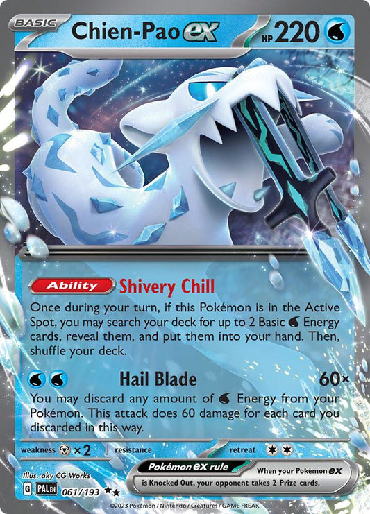 Chien-Pao ex - 061/193 - SV02: Paldea Evolved (PAL)