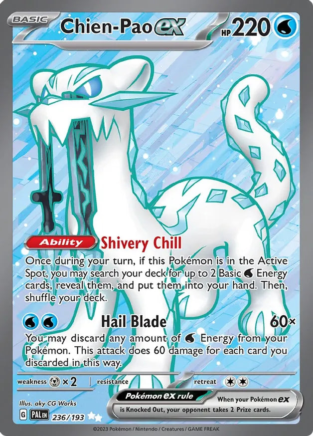 Chien-Pao ex - 236/193 - SV02: Paldea Evolved (PAL)