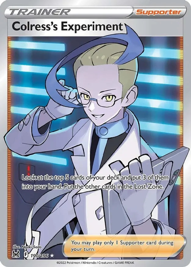 Colress's Experiment (Full Art) - SWSH11: Lost Origin (SWSH11)