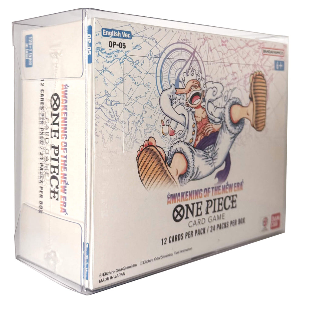 One Piece Booster Box EVORETRO PET Protectors (English, OPP 4-6, 0.40mm, 5-Pack)