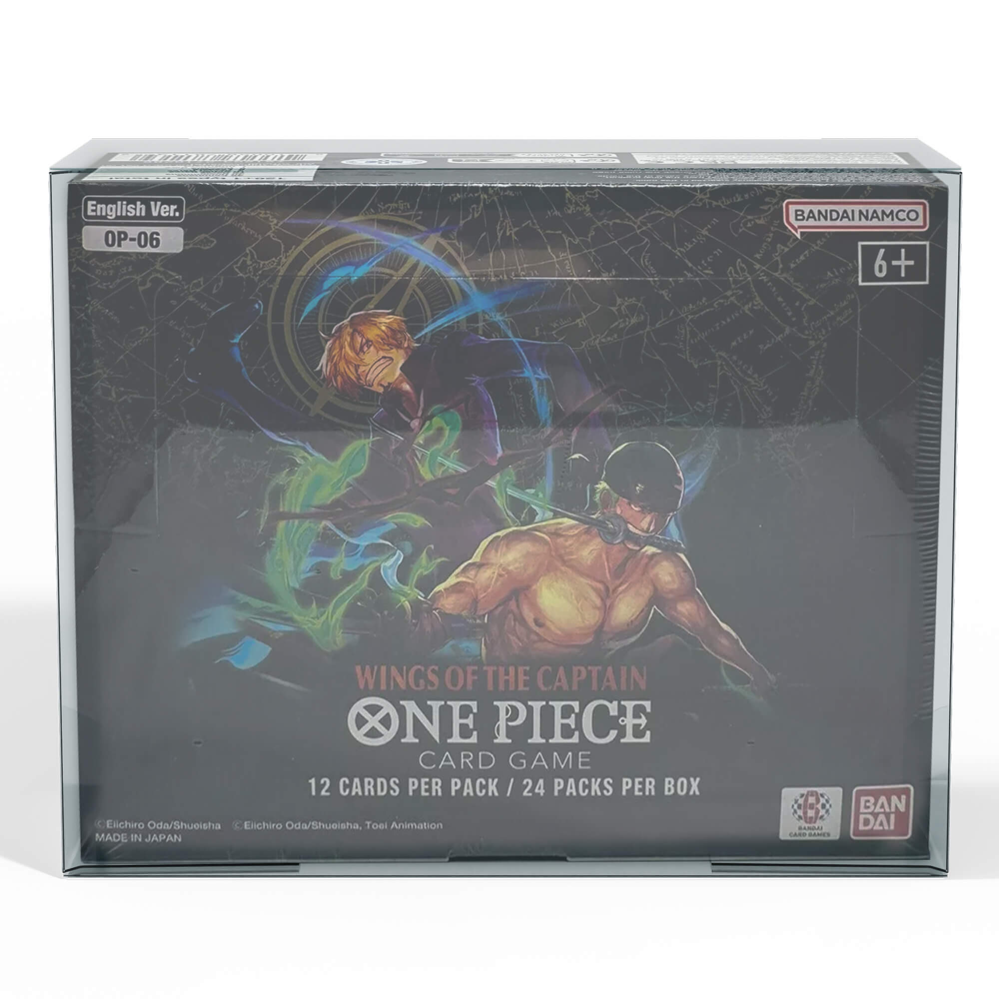 One Piece Booster Box EVORETRO PET Protectors (English, OPP 4-6, 0.40mm, 5-Pack)