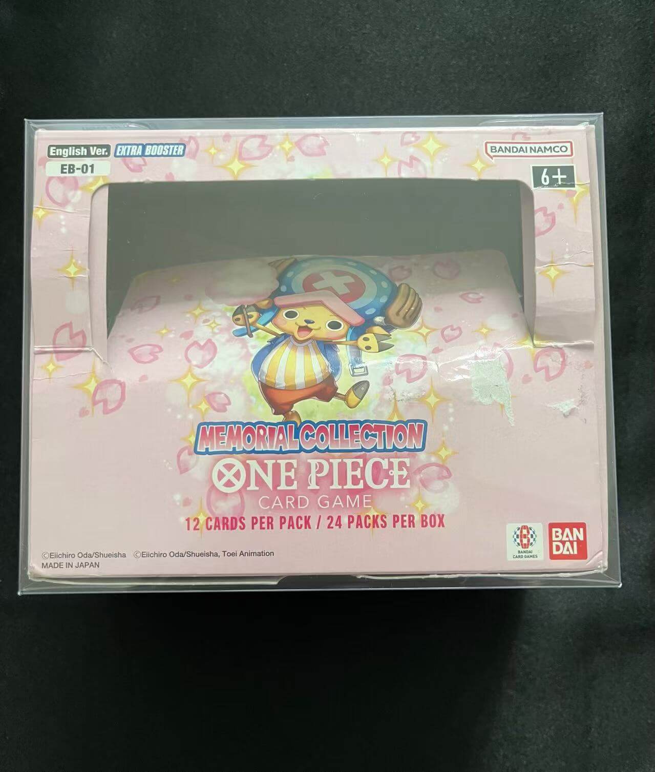 One Piece Booster Box EVORETRO PET Protectors (English, OPP 4-6, 0.40mm, 5-Pack)