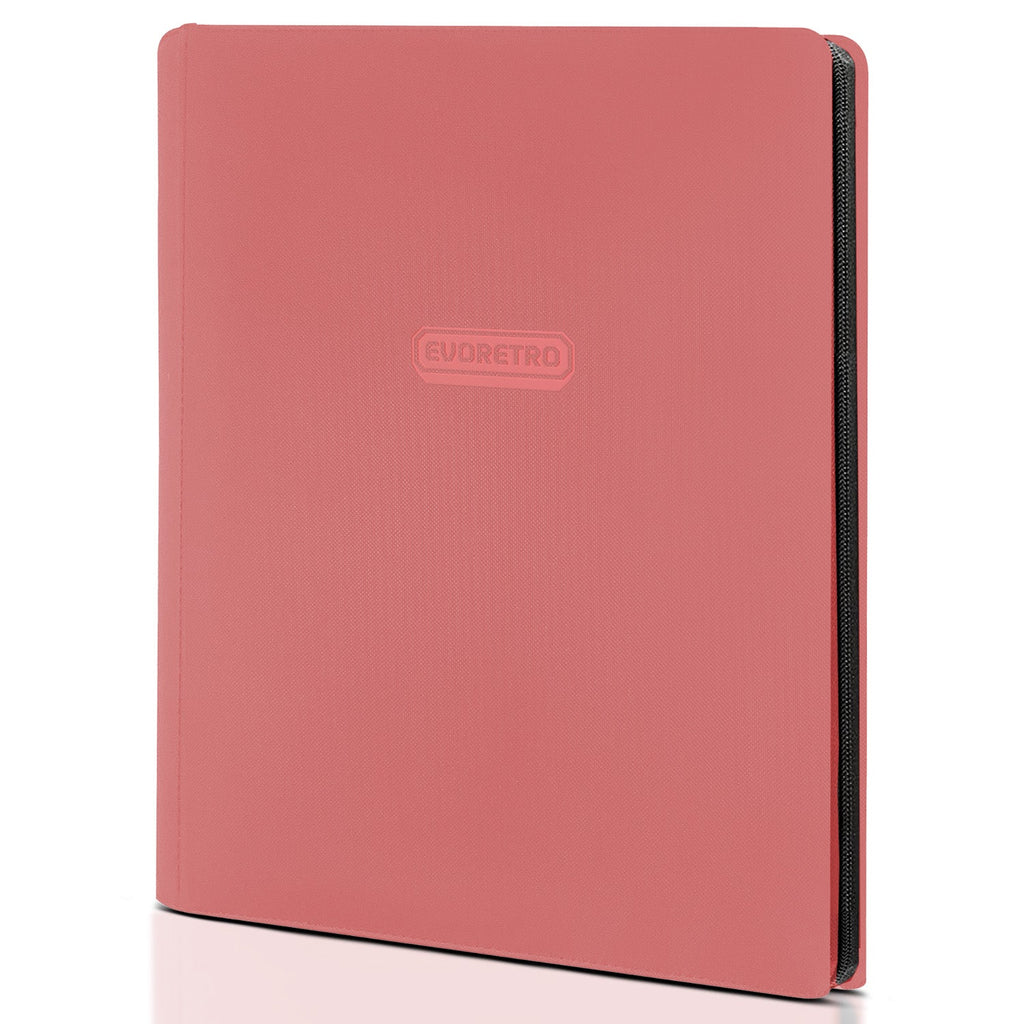 EVORETRO 9-Pocket Zip-Up Trading Card Zipper Binder for 360 cards