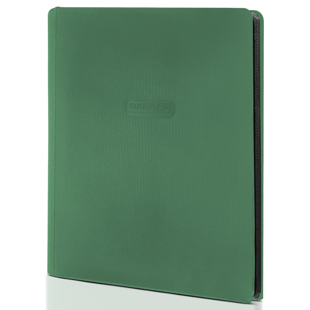 EVORETRO 9-Pocket Zip-Up Trading Card Zipper Binder for 360 cards