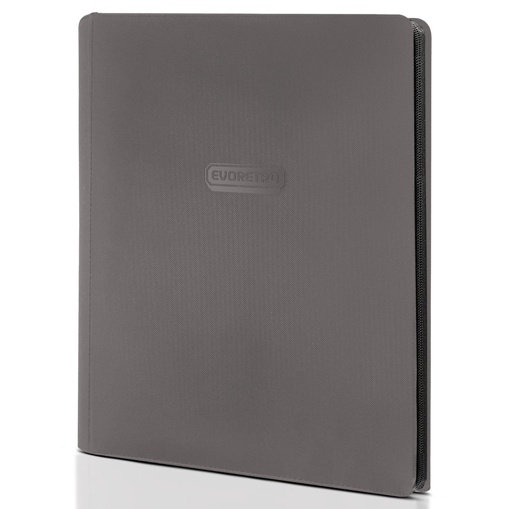 EVORETRO 9-Pocket Zip-Up Trading Card Zipper Binder for 360 cards