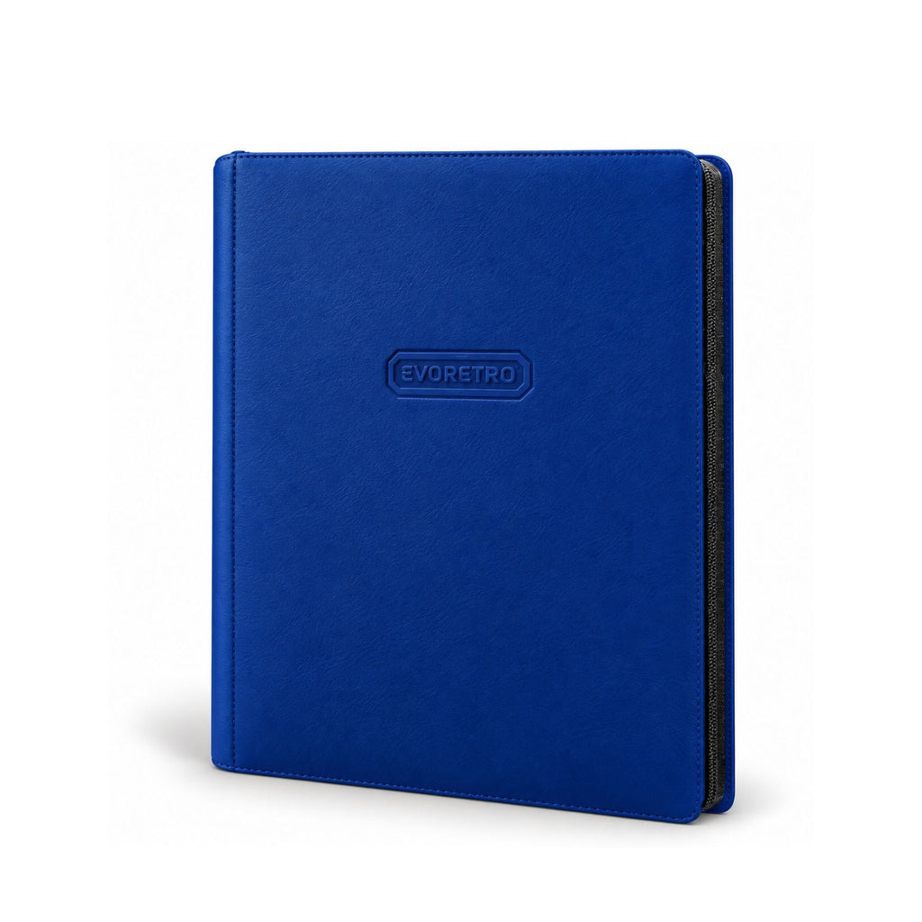 EVORETRO 9-Pocket Zip-Up Trading Card Zipper Binder for 360 cards