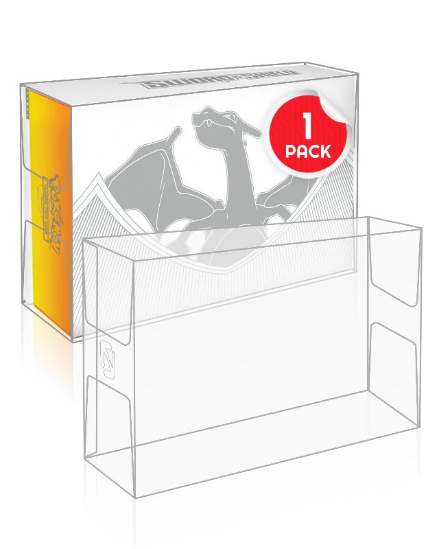 Pokémon TCG Sword and Shield Charizard Ultra Premium Collection EVORETRO PET Box Display Case