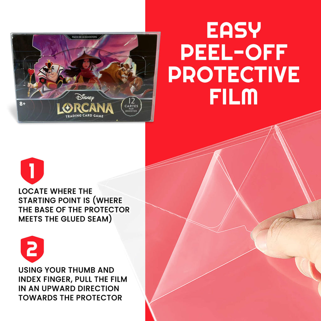 Protector for Lorcana 24 pack booster pack of 5