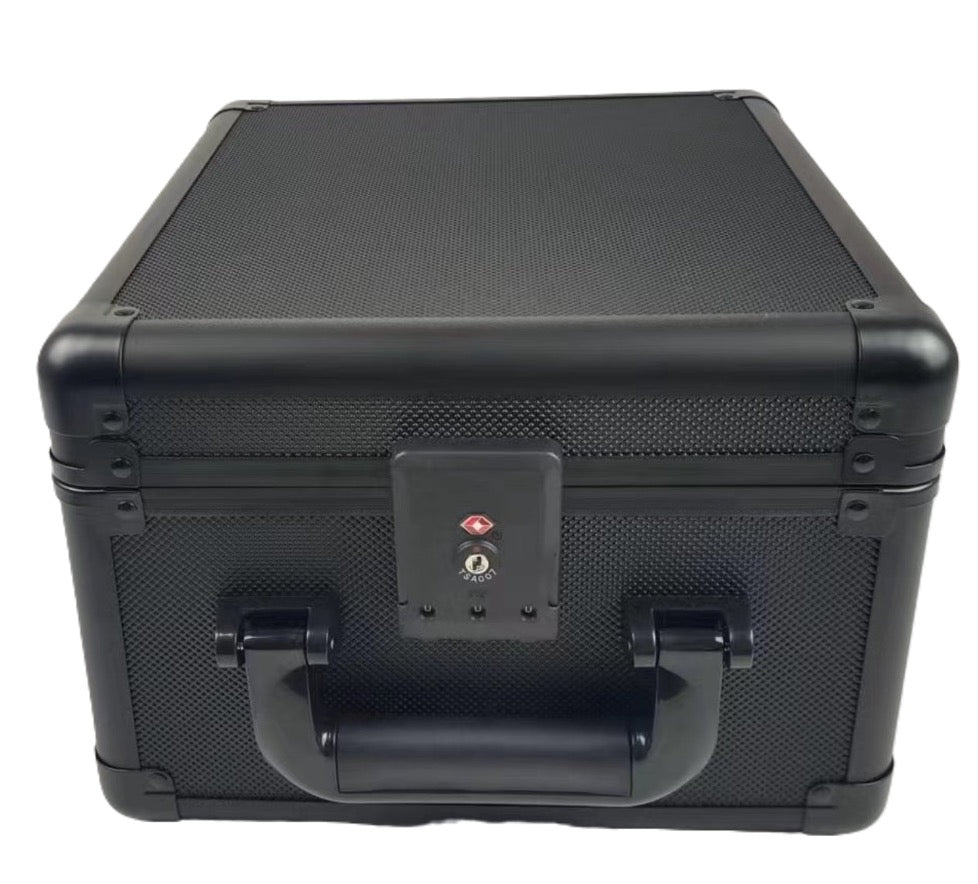 EVORETRO Aluminum Graded Card Storage Box, TSA Lock