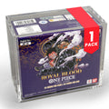 EVORETRO Acrylic Case Display for Bandai One Piece OPP 4-6 TCG Booster Box English Pack of 1