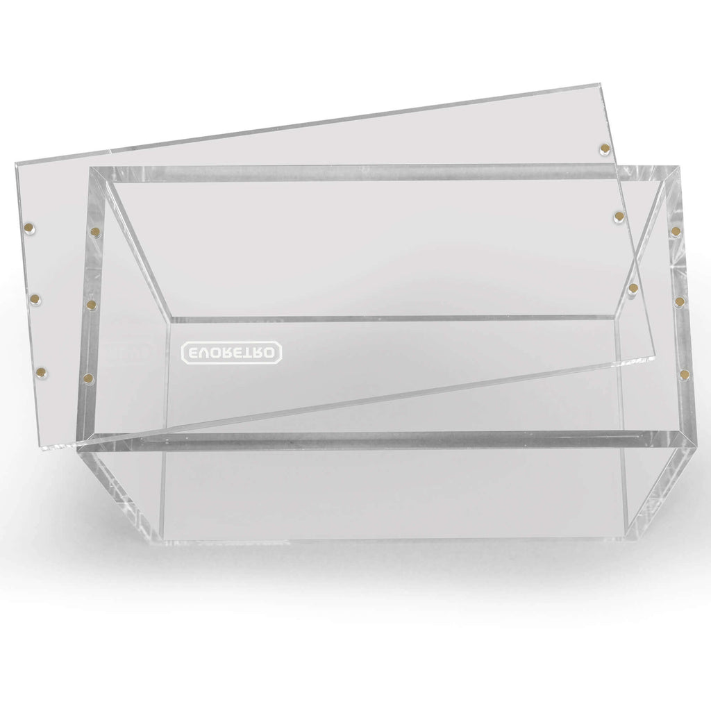 EVORETRO Acrylic Case Display for Bandai One Piece OPP 4-6 TCG Booster Box English Pack of 1