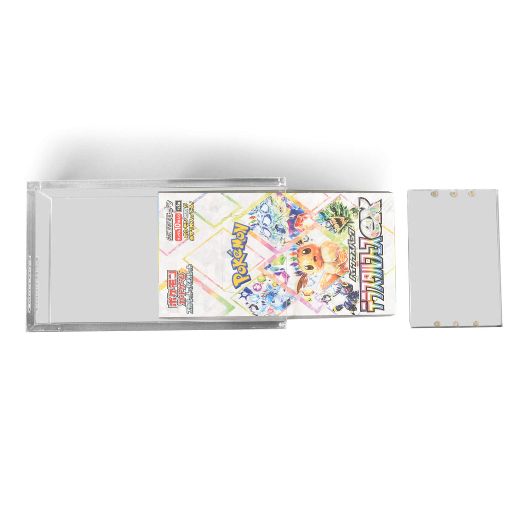 Japanese Small Booster Box EVORETRO Acrylic Case Magnetic Display