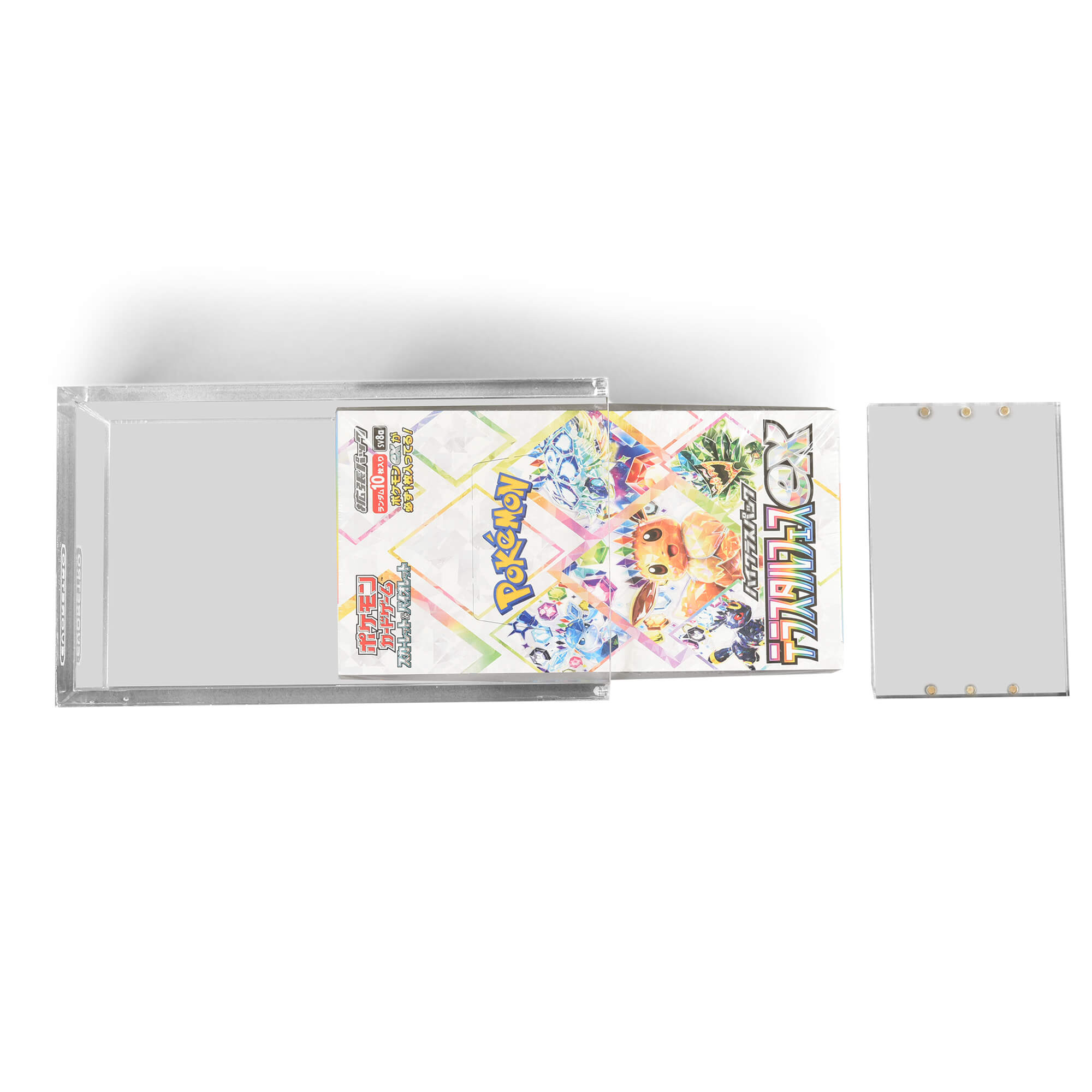 Japanese Small Booster Box EVORETRO Acrylic Case Magnetic Display