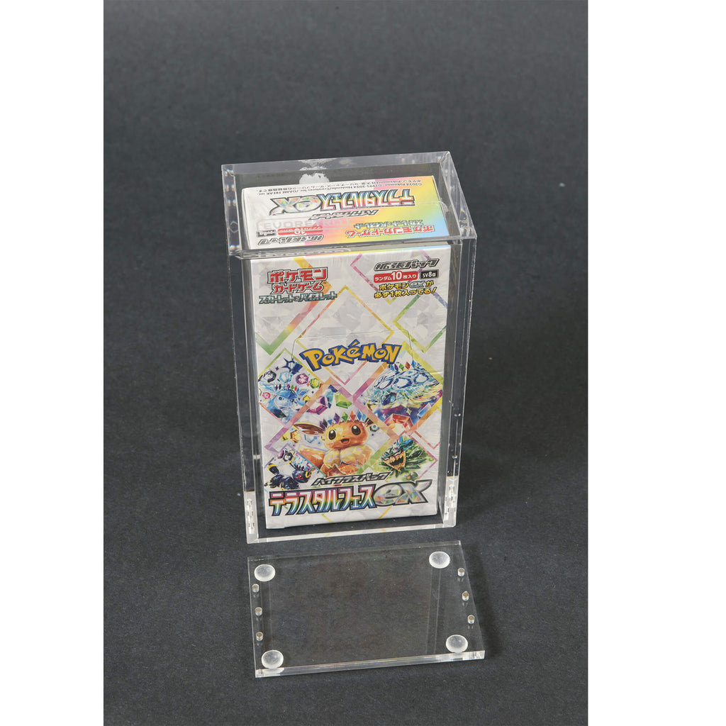 Japanese Small Booster Box EVORETRO Acrylic Case Magnetic Display