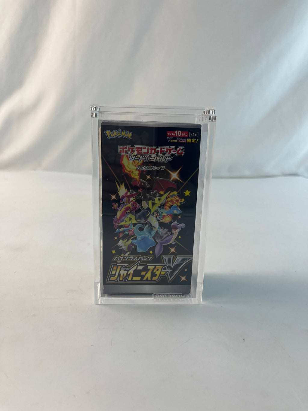 Japanese Small Booster Box EVORETRO Acrylic Case Magnetic Display