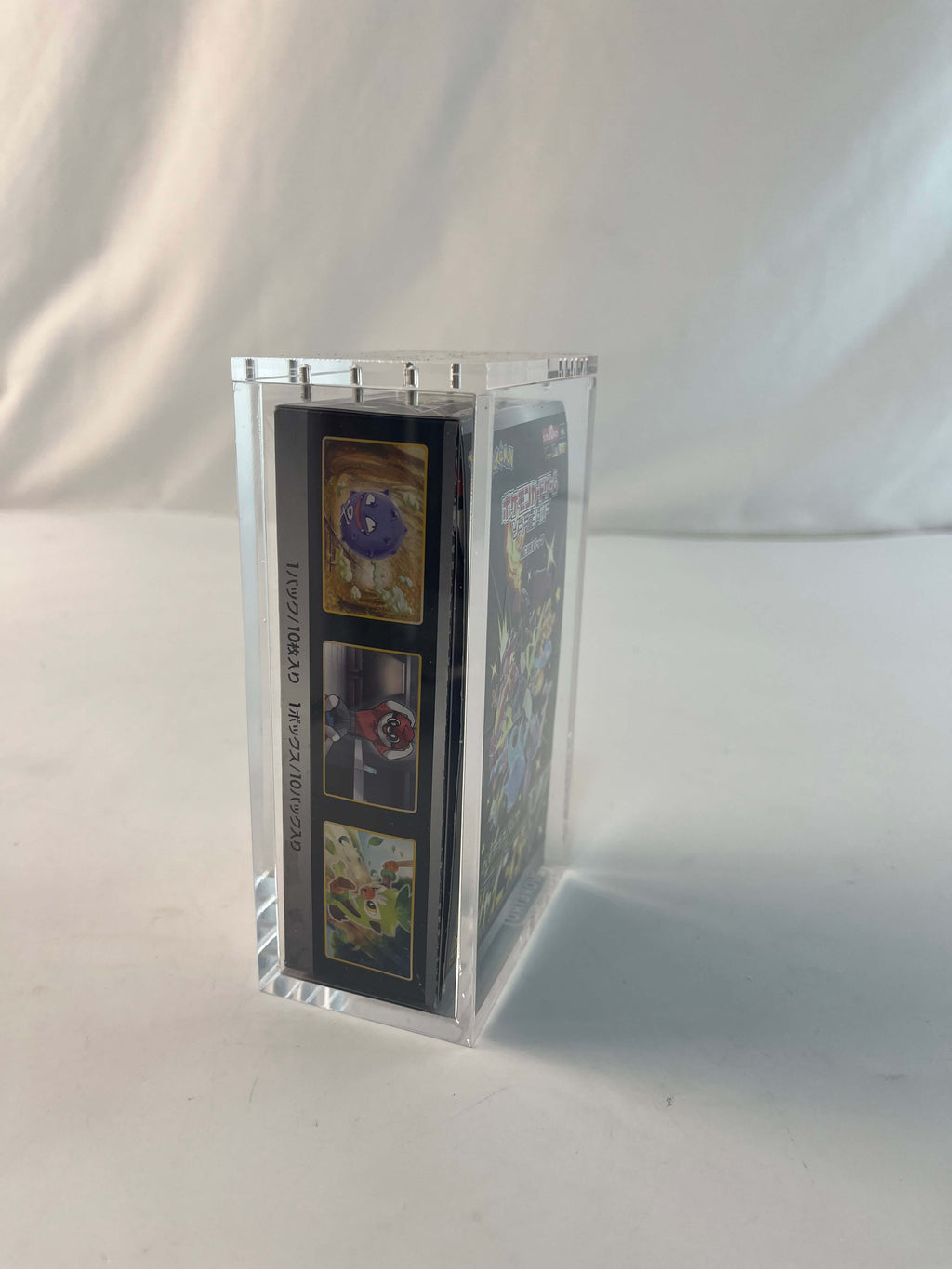 Japanese Small Booster Box EVORETRO Acrylic Case Magnetic Display