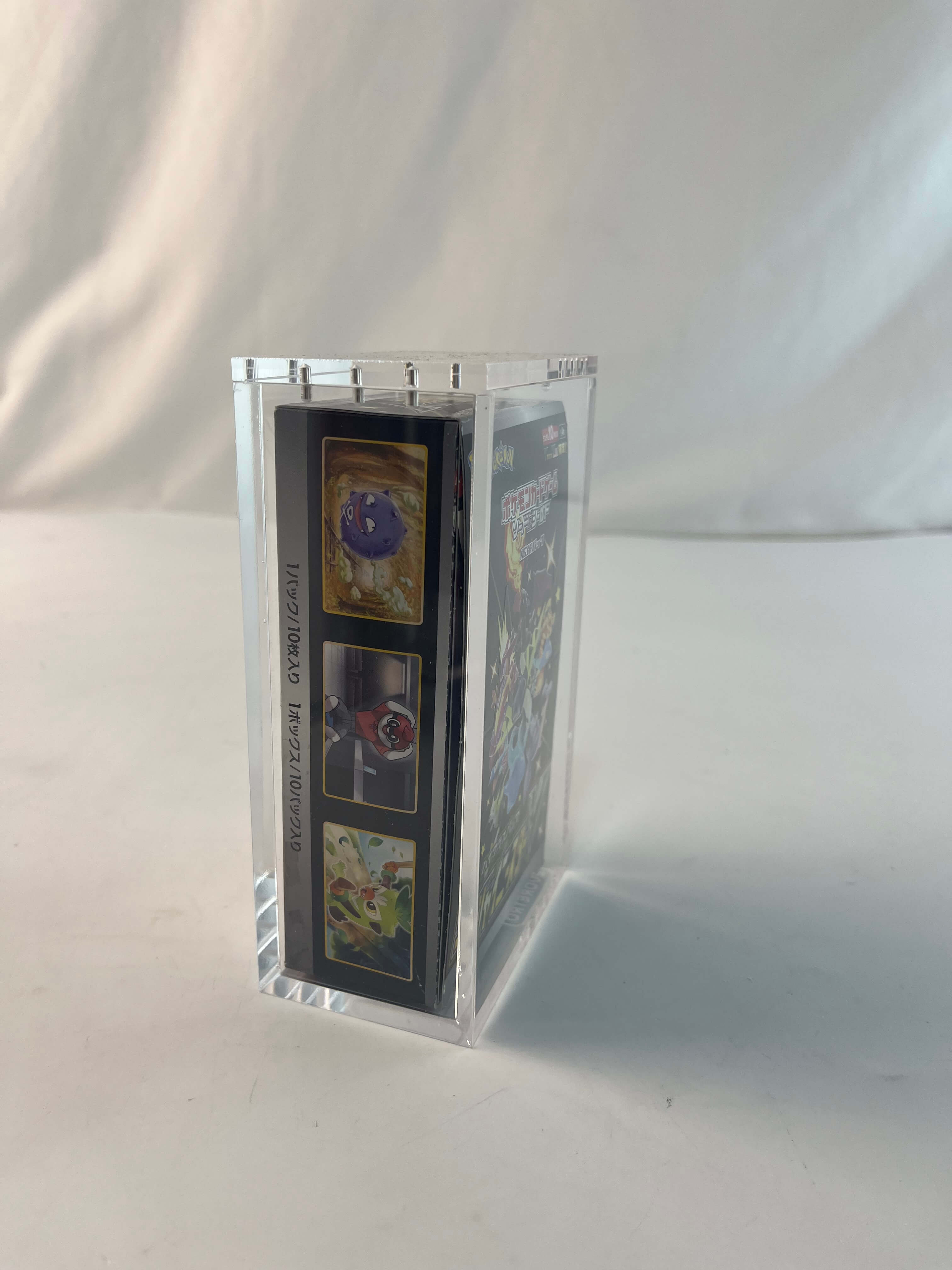 Japanese Small Booster Box EVORETRO Acrylic Case Magnetic Display