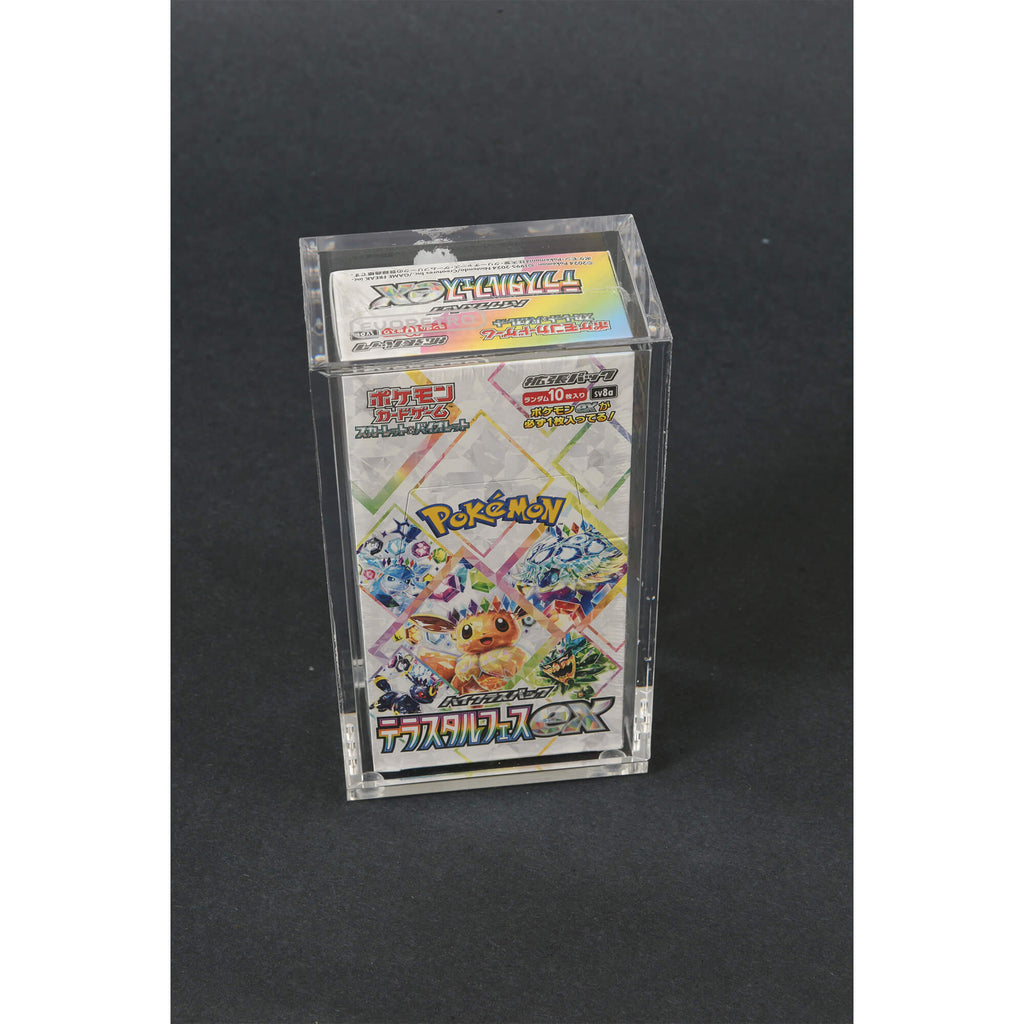 Japanese Small Booster Box EVORETRO Acrylic Case Magnetic Display