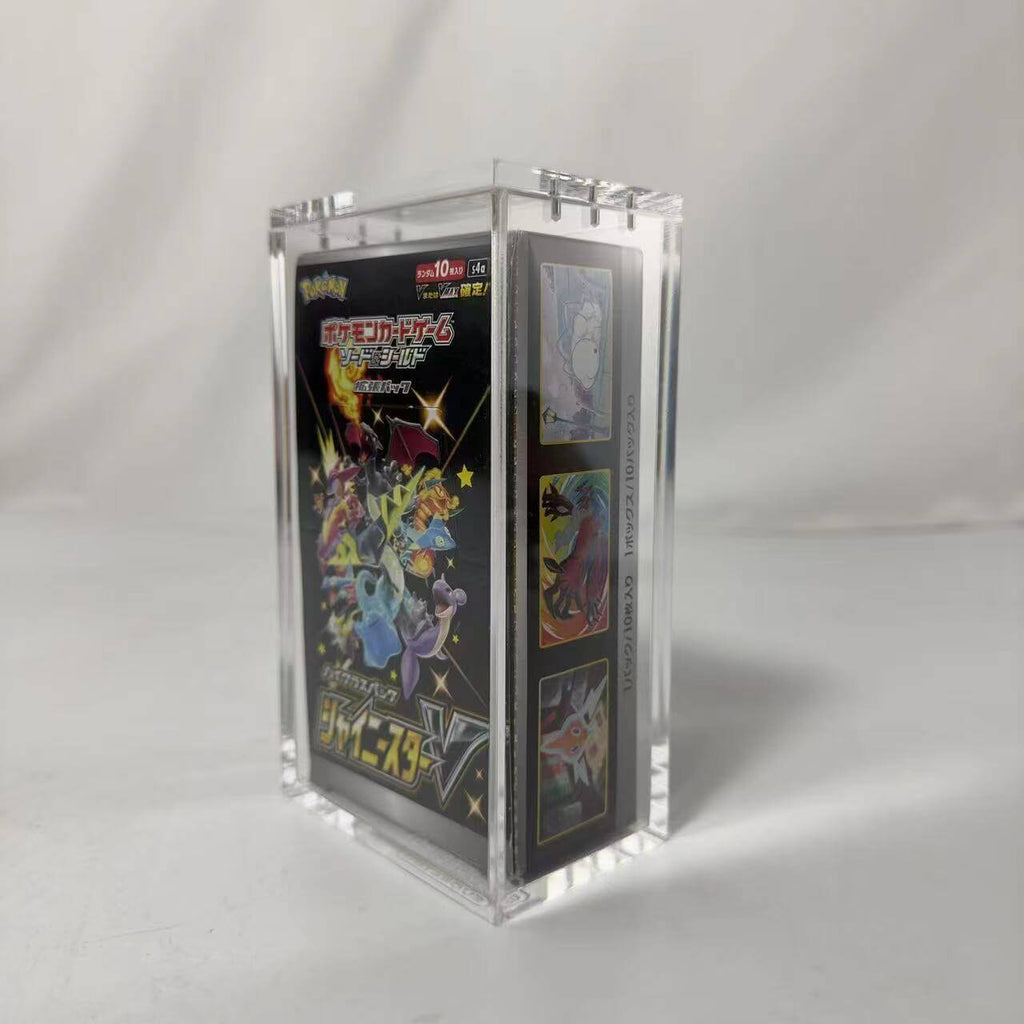 Japanese Small Booster Box EVORETRO Acrylic Case Magnetic Display