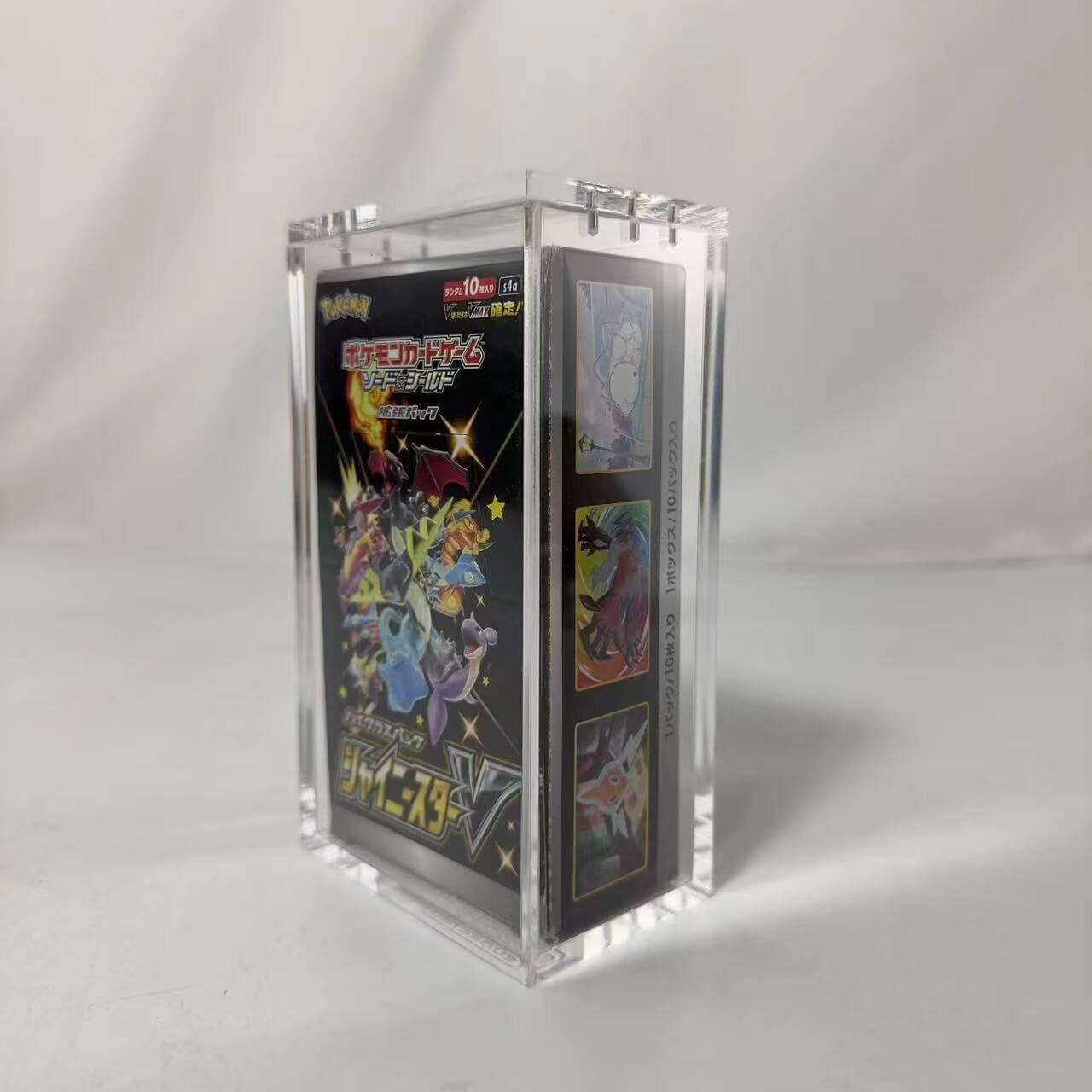 Japanese Small Booster Box EVORETRO Acrylic Case Magnetic Display