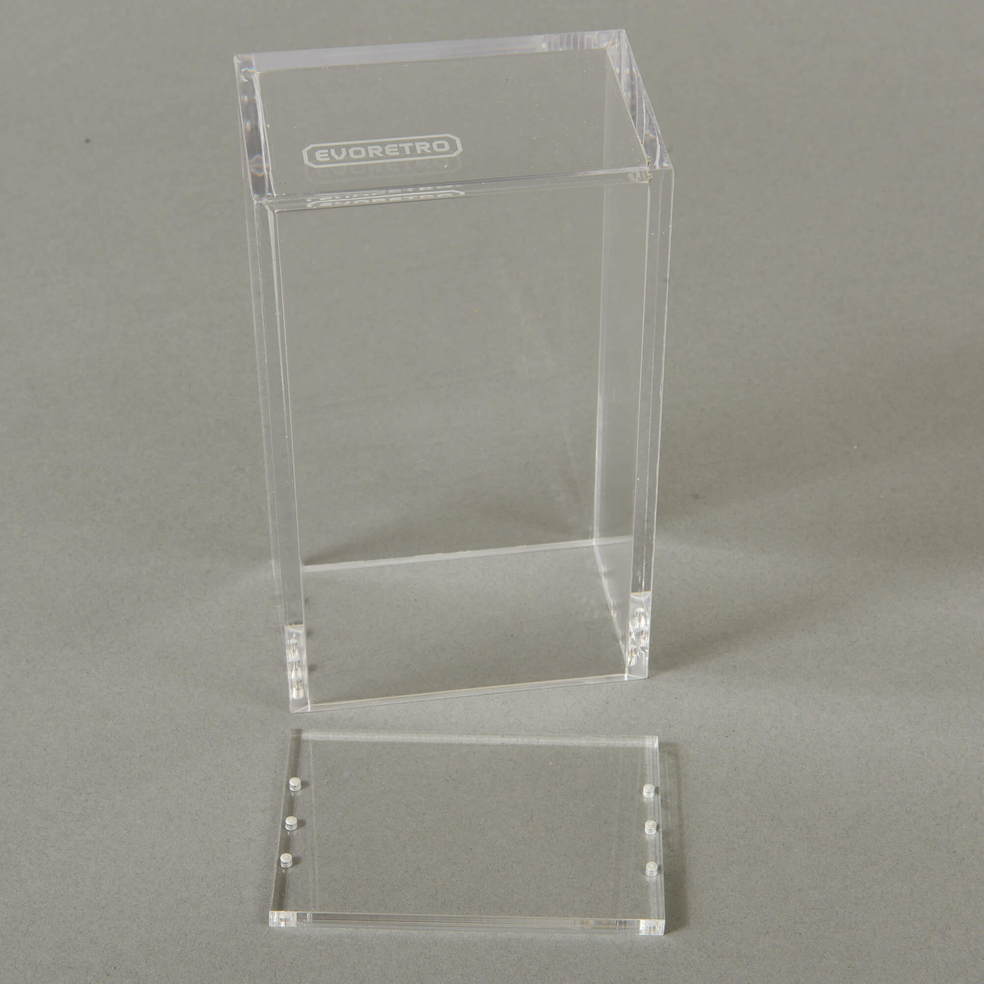 Japanese Small Booster Box EVORETRO Acrylic Case Magnetic Display