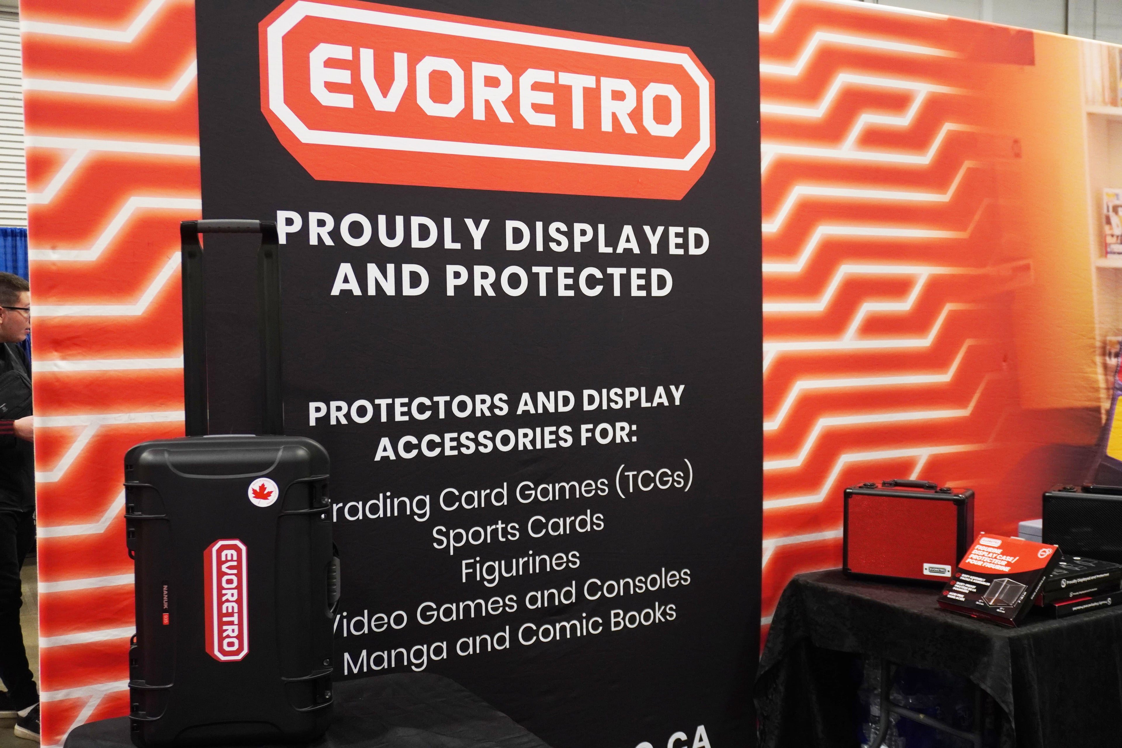 EVORETRO Waterproof Wheeled Card Case - Holds 160 Graded Slabs