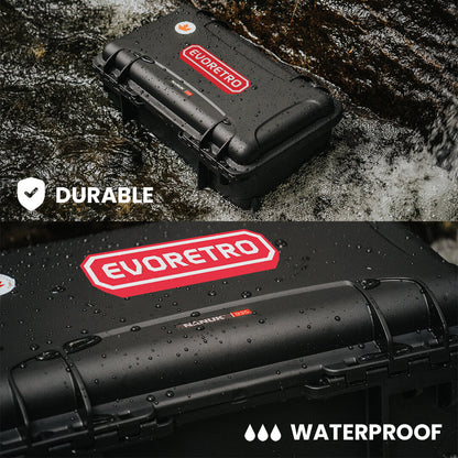 EVORETRO Waterproof Wheeled Card Case - Holds 160 Graded Slabs