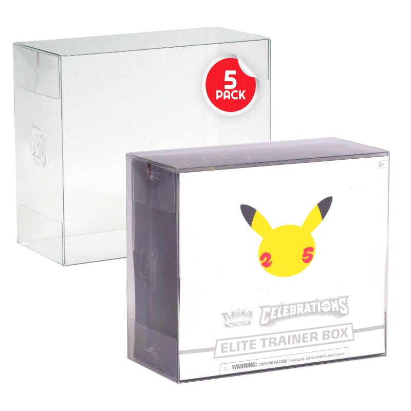 5x EVORETRO Case Protector for Pokemon ETB PET