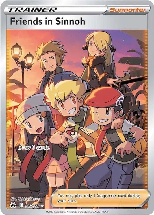 Friends in Sinnoh (Full Art) - Crown Zenith (CRZ)