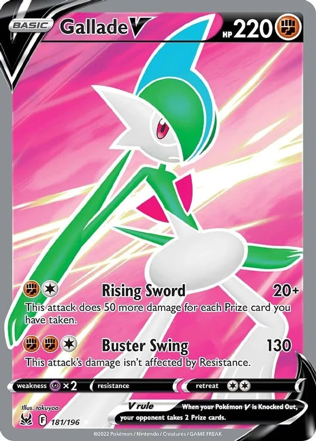 Gallade V (Full Art) - SWSH11: Lost Origin (SWSH11)