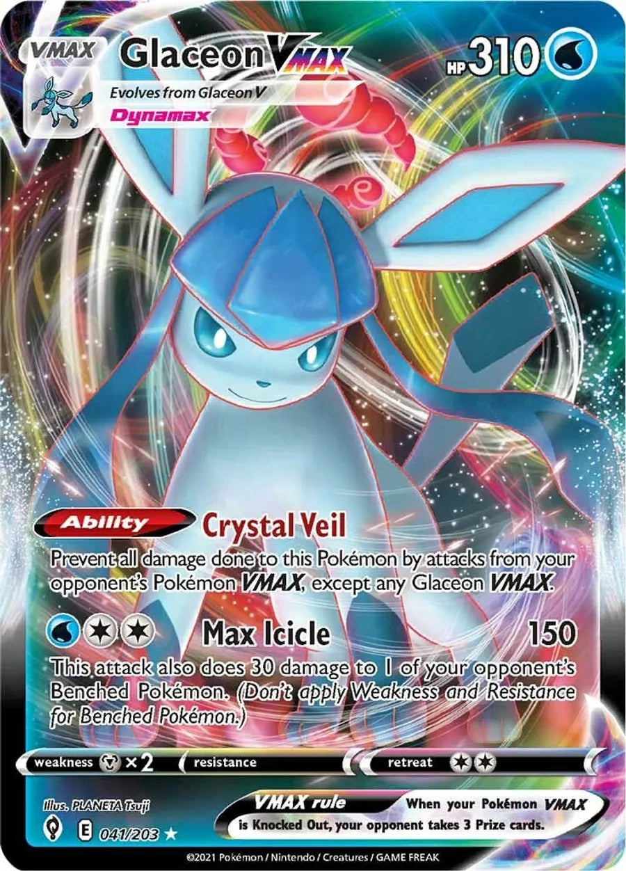 Glaceon Vmax 041/203